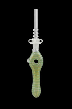 Glass Donut Dab Straw Nectar Collector