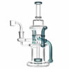 The "Double-cycler" Dual Chamber Recycler with Showerhead Perc The "Double-cycler" Dual Chamber Recycler with Showerhead Perc