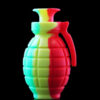 Silicone Grenade Honey Funnel and Station