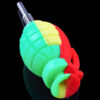 Silicone Grenade Honey Funnel and Station