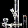 Straight Water Pipe with Ice Pinch - Simply Guy Straight Water Pipe with Ice Pinch - Simply Guy
