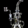 "Propeller" Recycler Water Pipe with Banger "Propeller" Recycler Water Pipe with Banger