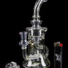"Propeller" Recycler Water Pipe with Banger "Propeller" Recycler Water Pipe with Banger