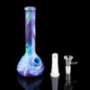 Bongs USA Rainbow Waves Silicone Bong Bongs USA Rainbow Waves Silicone Bong