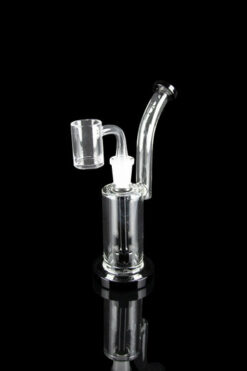 Groove Straight Bubbler Water Pipe