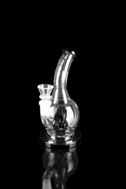 Groove Round Bubbler Water Pipe