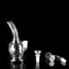 Groove Round Bubbler Water Pipe