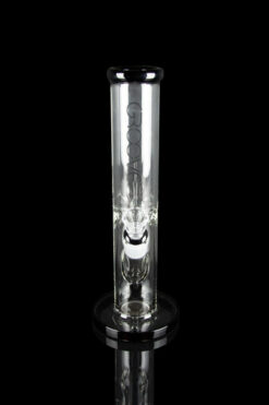 Groove Straight Tube Water Pipe
