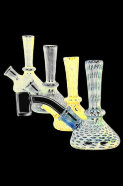 Rustic Mini Beaker Fumed Rig