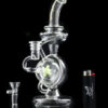 "Prometheus" Spinning Windmill Perc Hemisphere Recycler Bong