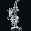 "Prometheus" Spinning Windmill Perc Hemisphere Recycler Bong