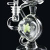 "Prometheus" Spinning Windmill Perc Hemisphere Recycler Bong
