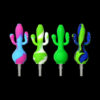 Silicone Cactus Dab Straw Collector