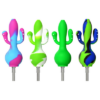 Silicone Cactus Dab Straw Collector