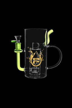 Drinkable Beer Mug Recycler Water Pipe