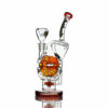 "Atlas" Faberge Egg Recycler Bong w/ Propeller Perc "Atlas" Faberge Egg Recycler Bong w/ Propeller Perc