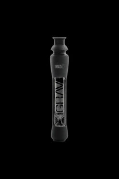 12mm Glass Taster with Silicone Skin - Black