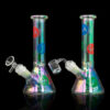 Limited Edition 8" Iridescent Disco Beaker Set