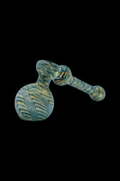Fumed Hammer Bubbler Pipe - The Full Rake