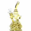 "Apollo" Fumed Marbled Recycler Dab Rig