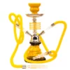 2 Hose Hookah Set, 11" Premium Portable Shisha Kit