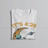 Alien 420 Marijuana Smoking Men's Oversized Cotton T-Shirt