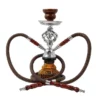 Ceramic Bowl Glass Hookah Set