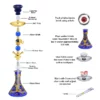 2-Hose Premium Hookah Set