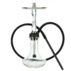 Aluminum Hookah Set with Silicone Hose and Metal Tray