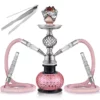 11" Portable 2-Hose Hookah Kit