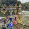 52cm Arab Shisha Hookah Set with Glass Base 52cm Arab Shisha Hookah Set with Glass Base