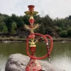 52cm Arab Shisha Hookah Set with Glass Base 52cm Arab Shisha Hookah Set with Glass Base