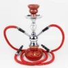 Arab Diamond Ball Double Tube Glass Hookah Set