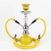 Arab Diamond Ball Double Tube Glass Hookah Set
