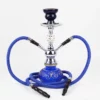 Arab Diamond Ball Double Tube Glass Hookah Set