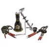 4-Hose Shisha Set with Ceramic Bowl, Metal Tongs & Accessories 4-Hose Shisha Set with Ceramic Bowl, Metal Tongs & Accessories
